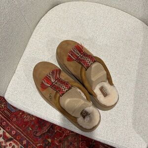 UGG Women's Tan Slip-On Shoes